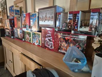 Compleet kerstdorp, ideaal voor beginners of als uitbreiding beschikbaar voor biedingen