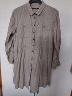 Linnen blouse van Gudrun Sjödén maat S, Kleding | Dames, Ophalen of Verzenden, Zo goed als nieuw, Maat 38/40 (M), Beige