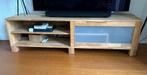 TV meubel van blank eiken, Ophalen, Gebruikt, 150 tot 200 cm, Eikenhout