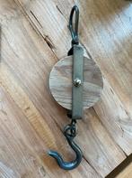 Houten katrol, Antiek en Kunst, Antiek | Gereedschap en Instrumenten, Ophalen of Verzenden