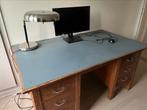 Mooi retro houten bureau, Ophalen, Gebruikt