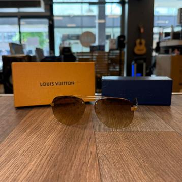 LOUIS VUITTON Clockwise Sunglasses Eye Wear Monogram Metal G beschikbaar voor biedingen