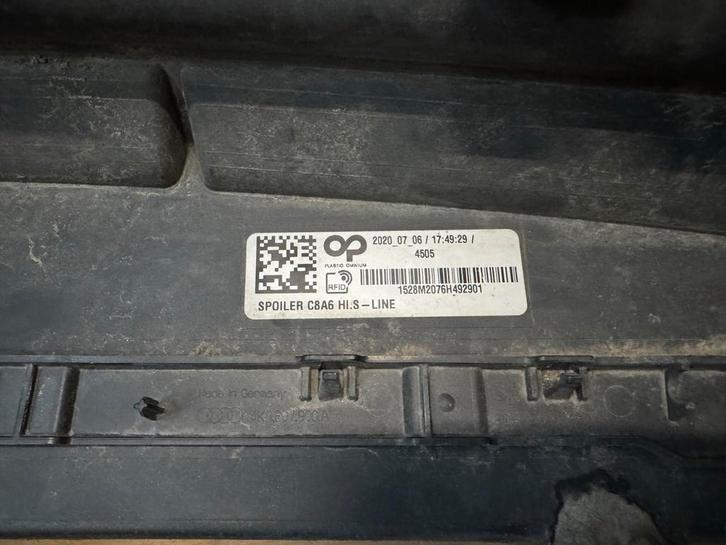 Audi A6 C8 Diffuser - Achterbumper, Auto-onderdelen, Carrosserie en Plaatwerk, Bumper, Audi, Achter, Gebruikt, Ophalen of Verzenden