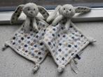 2 x Knuffeldoek konijn merk Little Dutch sterrenprint stars, Kinderen en Baby's, Ophalen of Verzenden, Zo goed als nieuw, Konijn
