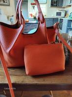 Nieuwe Gianni Chiarini tas met extra tasje, Sieraden, Tassen en Uiterlijk, Ophalen of Verzenden, Nieuw, Oranje, Handtas