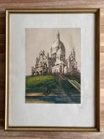 Kunstwerk Montmartre Parijs Marcel Julien Baron, Ophalen of Verzenden