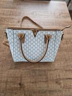 Handtas met print + schouderband, Ophalen of Verzenden, Nieuw, Wit, Handtas