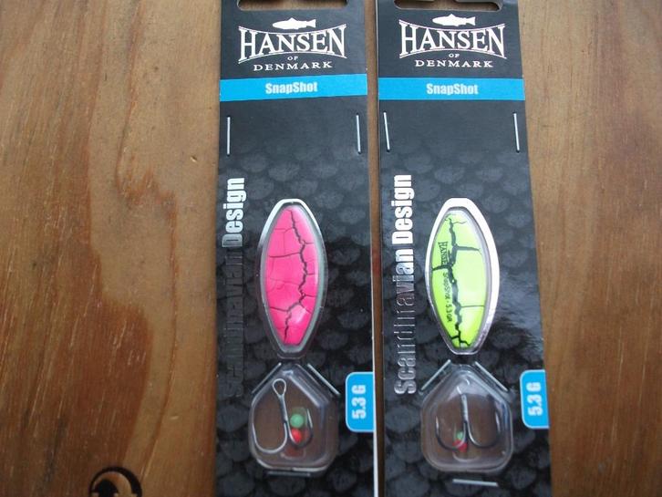 5.3 grams Hansen Snap Shot kunstaas lepel /roofvis lepel, Watersport en Boten, Hengelsport | Algemeen, Nieuw, Kunstaas, Ophalen of Verzenden