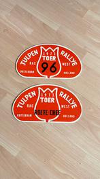 Tulpenrallye schildjes Plastic 1971, Ophalen of Verzenden