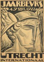 Affiche Jaarbeurs Utrecht 1922, Verzamelen, Posters, Deurposter of groter, Ophalen of Verzenden, Reclame, Rechthoekig Staand