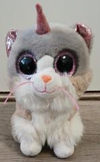 Ty beanie boo poes Asher 16 cm, Ophalen of Verzenden, Zo goed als nieuw, Poes