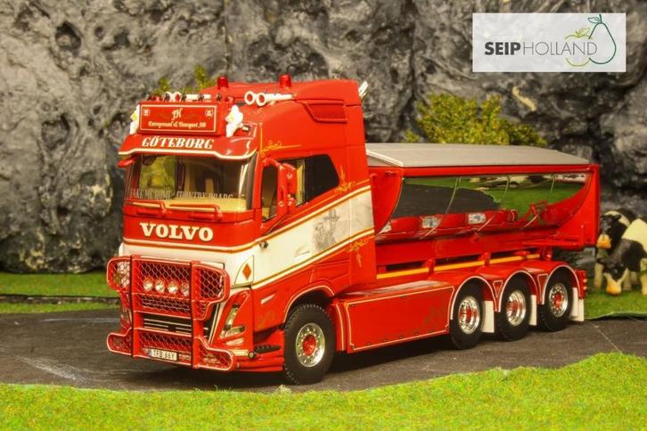 WSI Entreprenad Globetrotter Asphalt container, Hobby en Vrije tijd, Modelauto's | 1:50, Nieuw, Bus of Vrachtwagen, Wsi, Ophalen of Verzenden