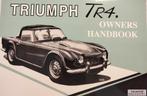 Handboek Triumph TR4 Instructieboekje (Engelstalig), Auto diversen, Handleidingen en Instructieboekjes, Ophalen of Verzenden