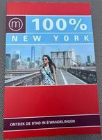 100% New York Reisgids, ontdek de stad in 6 stadswandelingen, Ophalen of Verzenden, Zo goed als nieuw, Europa, Overige merken