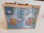 Jute / jeans boodschappentas, Ophalen of Verzenden, Nieuw, Overige merken