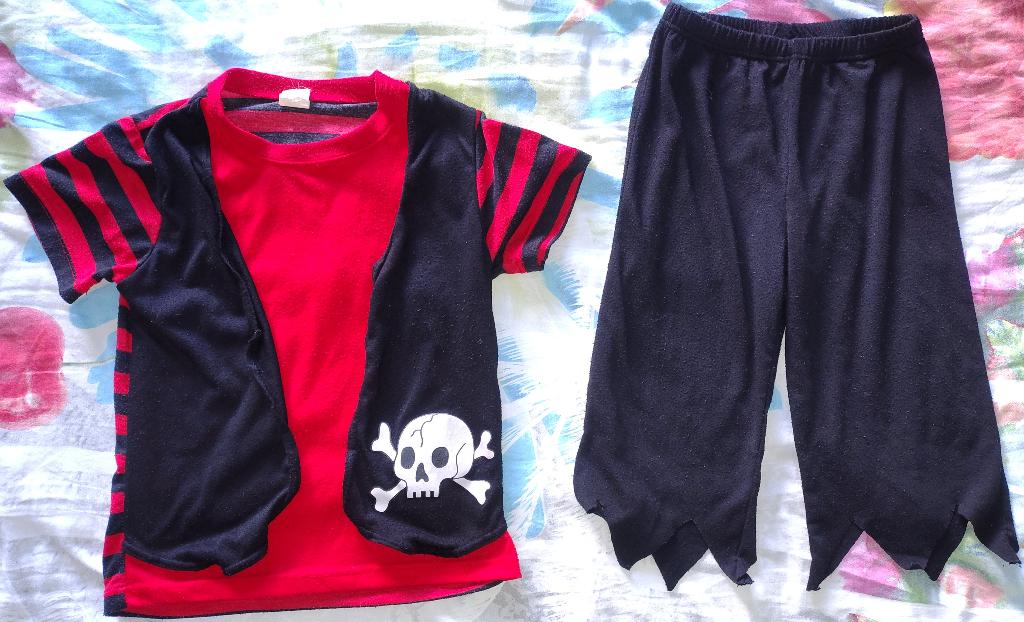 Tweedelig Piratenpak, Ophalen of Verzenden, Gebruikt, Jongen of Meisje