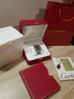 CARTIER SANTOS BLAUW HEREN HORLOGE, Ophalen, Nieuw, Blauw