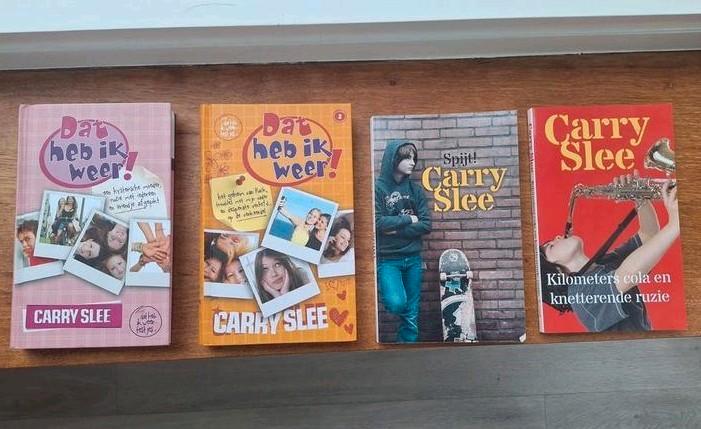 4× Carry Slee: Dat heb ik weer 1+2, Spijt, Kilometers cola.., Boeken, Kinderboeken | Jeugd | 10 tot 12 jaar, Gelezen, Ophalen of Verzenden