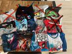 Kinderkledingpakket 122/128: Spiderman, Batman, Mario, Cars, Ophalen of Verzenden, Gebruikt, Maat 128