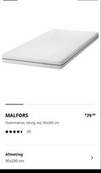 MALFORS Matras 90x200 - Zo goed als nieuw!, Ophalen, 90 cm, Eenpersoons, Zo goed als nieuw
