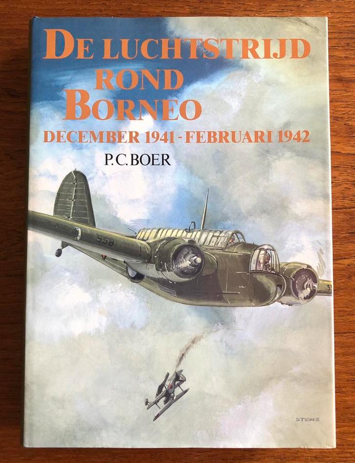 De Luchtstrijd rond Borneo (Indië Japanse bezetting KNIL), Verzamelen, Militaria | Tweede Wereldoorlog, Luchtmacht, Boek of Tijdschrift