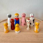 Houten boerderij pegdolls, Ophalen of Verzenden, Nieuw, Overige typen
