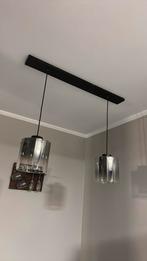 Hanglamp, Huis en Inrichting, Lampen | Hanglampen, Ophalen, Zo goed als nieuw, Glas, 50 tot 75 cm