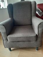 Fauteuil  stoel  bruin., Huis en Inrichting, Fauteuils, Ophalen, 75 tot 100 cm, 50 tot 75 cm