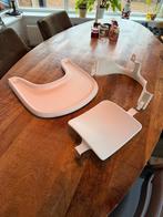 Stokke Tripp Trapp baby set + tafelblad + 2 kussens Compleet, Ophalen of Verzenden, Zo goed als nieuw, Meegroeistoel, Afneembaar eetblad