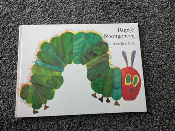 Rupsje Nooitgenoeg door Eric Carle beschikbaar voor biedingen