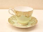 4 Regency Bone china kop en schoteltje 38513, Gebruikt, Ophalen of Verzenden, Bord(en), Wedgwood