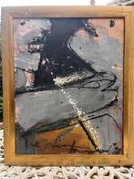 Herman brood unieke oilpainting., Ophalen of Verzenden