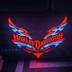 Harley Davidson Lichtbak - Mancave Decoratie, Ophalen of Verzenden, Nieuw, Lichtbak of (neon) lamp