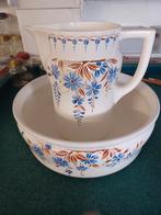 Antiek 3 delig lampetstel #brocante, Antiek en Kunst, Ophalen