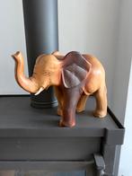 grote houten olifant, Ophalen of Verzenden, Gebruikt, Dier