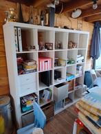 Kallax 5 bij 5 vakkenkast, Ophalen, Met plank(en), Gebruikt, 150 tot 200 cm