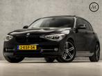 BMW 1-serie 118i Sportline 170Pk Automaat (SCHUIFDAK, GROOT, Auto's, BMW, Gebruikt, Zwart, 4 cilinders, Zwart