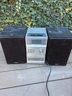 Philips MCM190/22 Microset met Speakers, Ophalen, Philips, Gebruikt, Microset