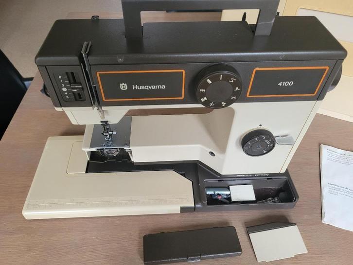 Naaimachine Husqvarna type 4100, Hobby en Vrije tijd, Naaimachines en Toebehoren, Gebruikt, Naaimachine, Husqvarna, Ophalen