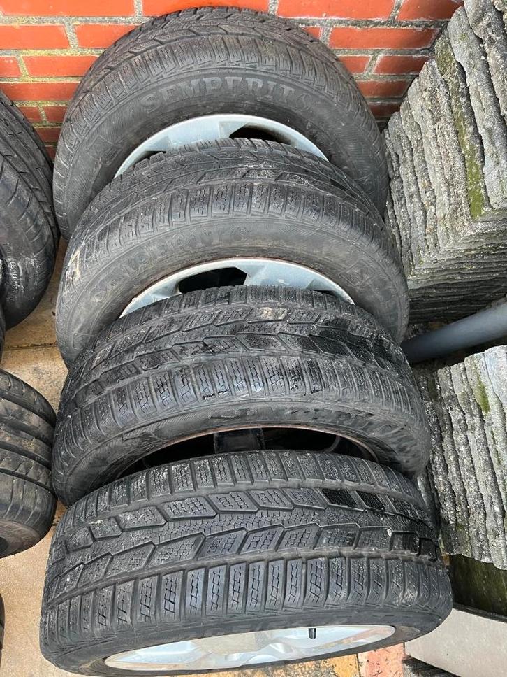 velgen met banden van Semperito 205/55 R16 91T  M.S, Auto-onderdelen, Banden en Velgen, Band(en), Zomerbanden, 16 inch, 205 mm