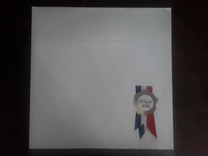 Jubileum LP Stad Rotterdam Verzekeringen muziek 1720-1985, Cd's en Dvd's, Cd's | Klassiek, Ophalen of Verzenden