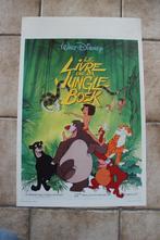 filmaffiche The Jungle Book Walt Disney filmposter, Verzamelen, Rechthoekig Staand, Ophalen of Verzenden, Zo goed als nieuw, A1 t/m A3