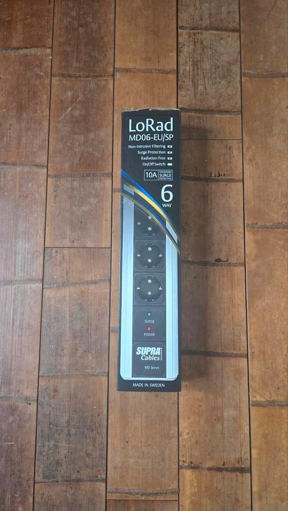 Supra LoRad MD06-EU/SP MK3 stekkerblok, Audio, Tv en Foto, Audiokabels en Televisiekabels, Nieuw, Overige kabels, Minder dan 2 meter