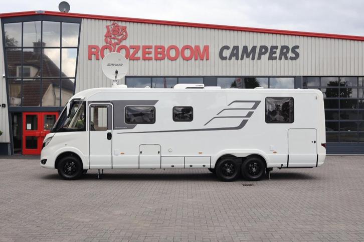 Hymer BML-I 890 !! AUTOMAAT !! LEVELSYSTEEM !! 2X AIRCO !!, Caravans en Kamperen, Campers, Bedrijf, tot en met 2, Integraal, Hymer