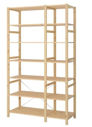 Ikea Ivar boekenkast zijpanelen planken kastjes lades - afbeelding 10