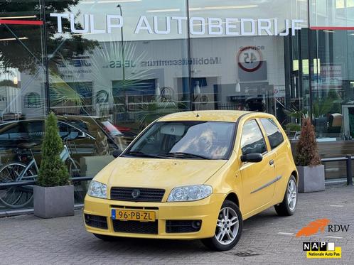Fiat Punto 1.2-16V SportSound 2004 Airco goed onderhouden, Auto's, Fiat, Bedrijf, Te koop, Punto, ABS, Airbags, Airconditioning