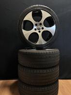 Velgenset 'Detroit' 1K0 601 025 18inch + goede zomerbanden, Ophalen, Gebruikt, Personenwagen, Banden en Velgen