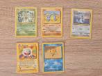 10 pokemonkaarten base set dutch., Hobby en Vrije tijd, Verzamelkaartspellen | Pokémon, Ophalen of Verzenden, Zo goed als nieuw