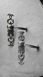 8 Gietijzer deurklinken: Kirkpatrick in fleur de lys stijl, Gebruikt, Minder dan 80 cm, Binnendeur, Minder dan 200 cm