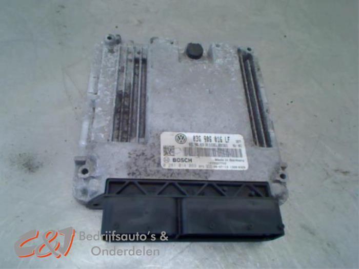 Computer Motormanagement van een Volkswagen Caddy, Auto-onderdelen, Elektronica en Kabels, Volkswagen, Gebruikt, 3 maanden garantie